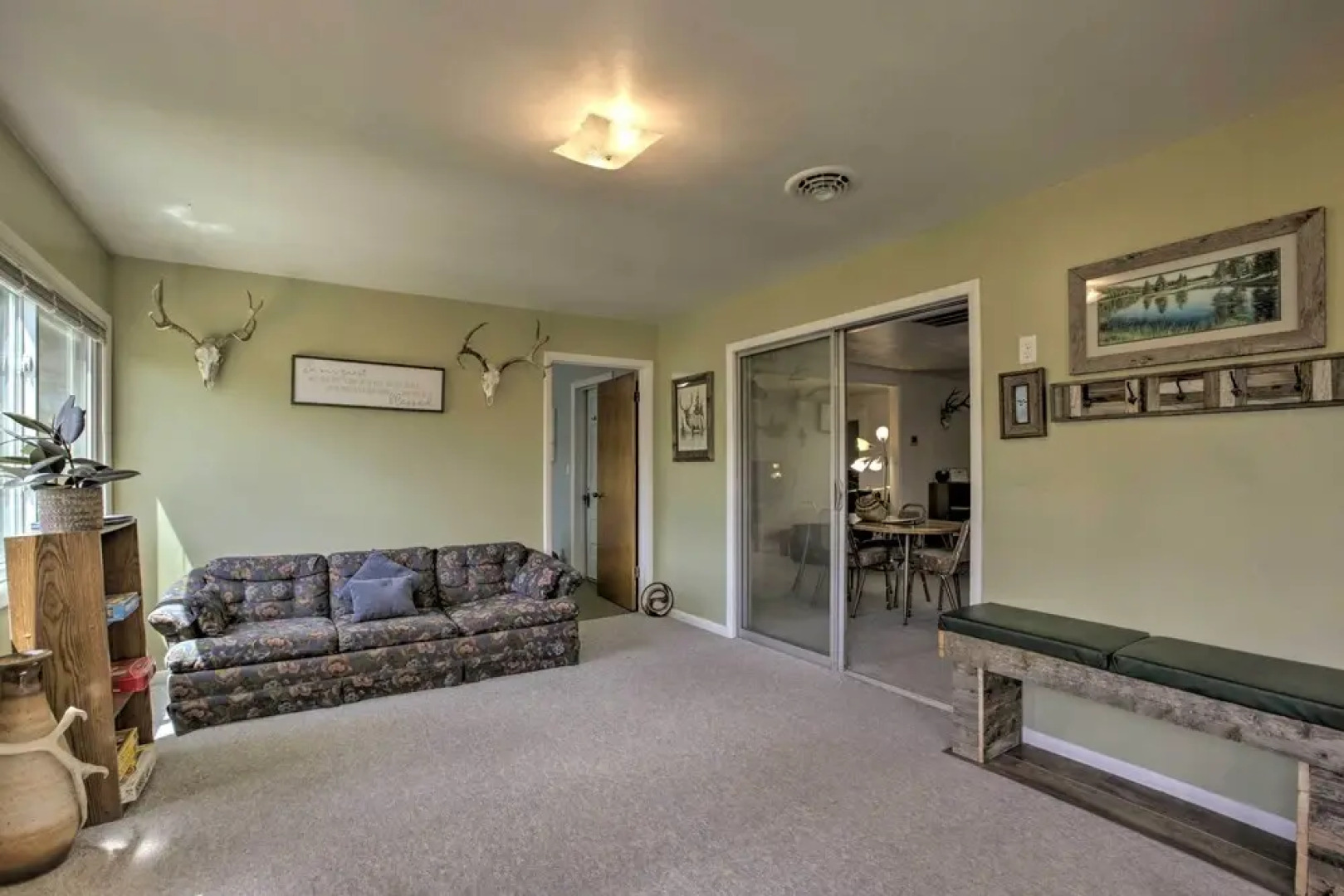 Walkable Ten Sleep House w/ Patio & Sunroom!