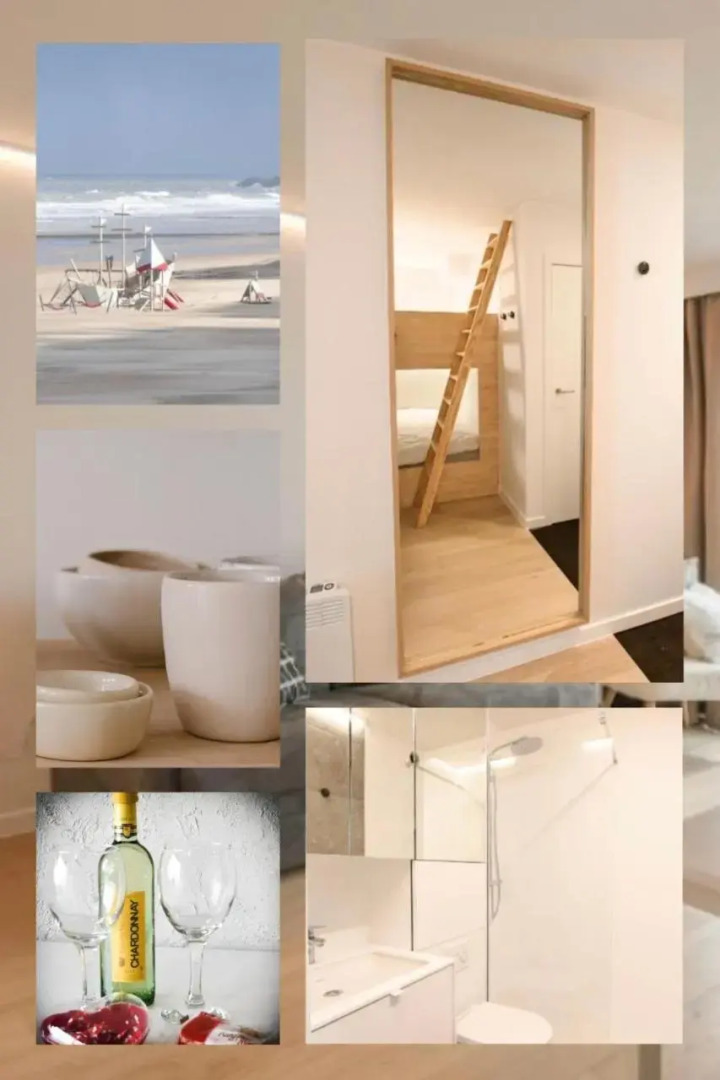 Prachtige Studio in Oostende Met Verwarmd Zwembad