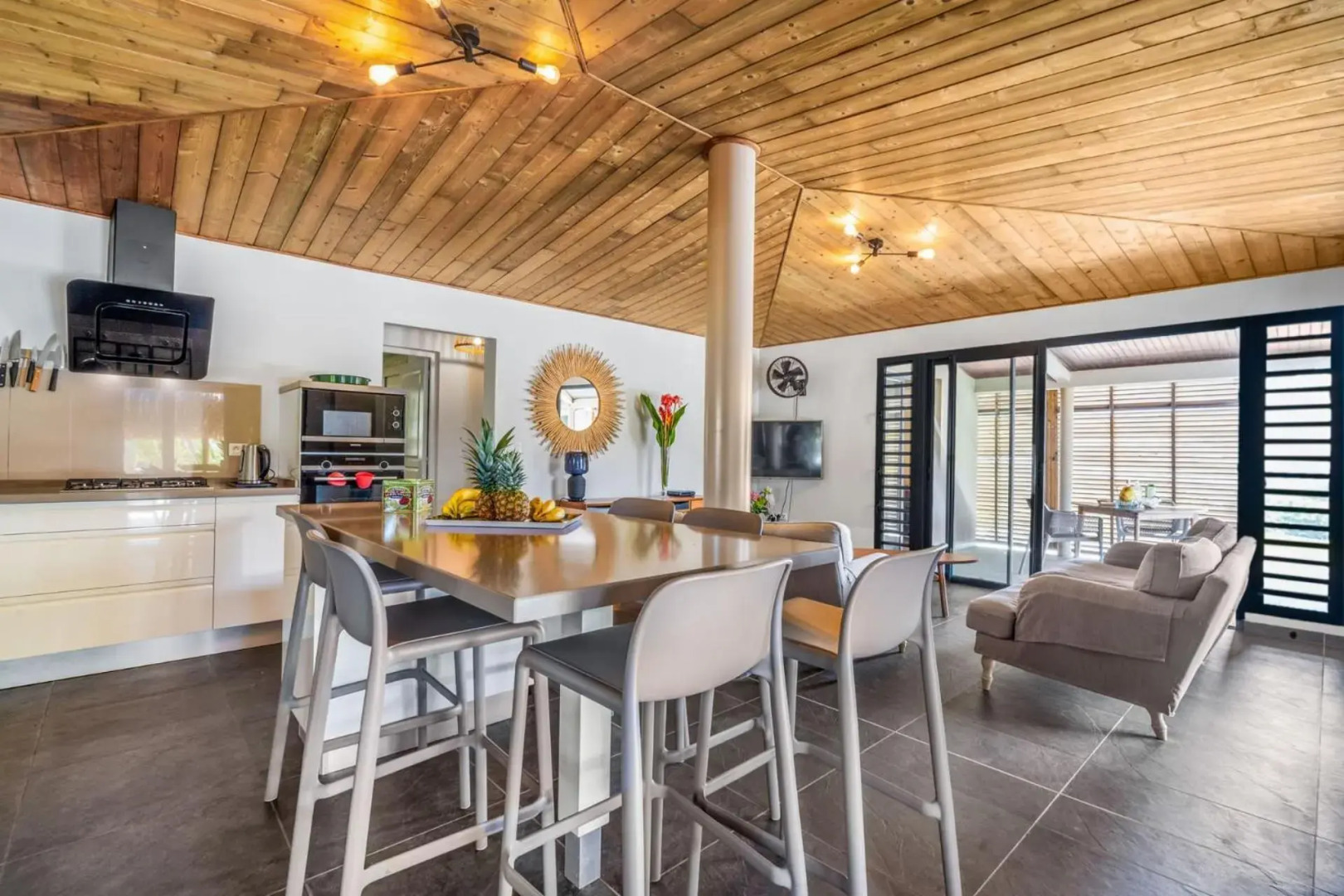 Villa Latitude 14.54 : 4 ch, piscine, vue mer, spot de kitesurf