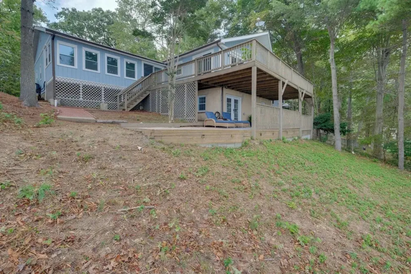 Sunrise Views: Waterfront Lusby Home w/ Deck!