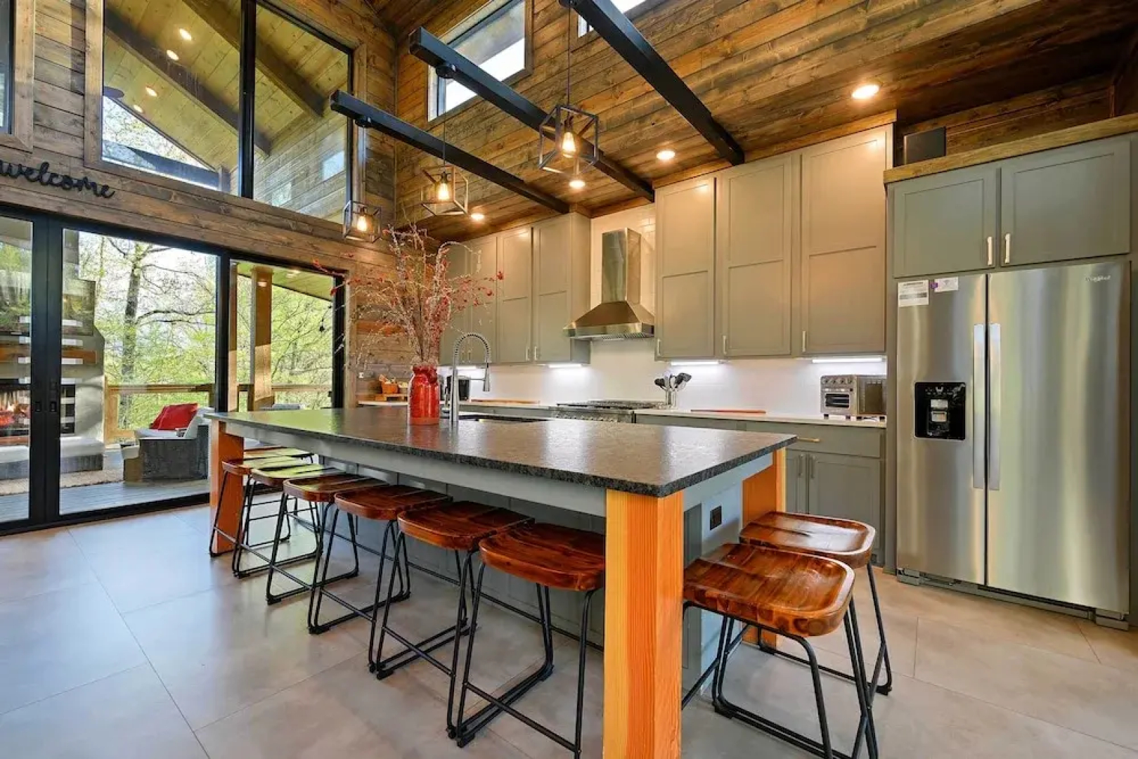 Secluded Creekside Cabin w/ Hot Tub & Fire Pit!