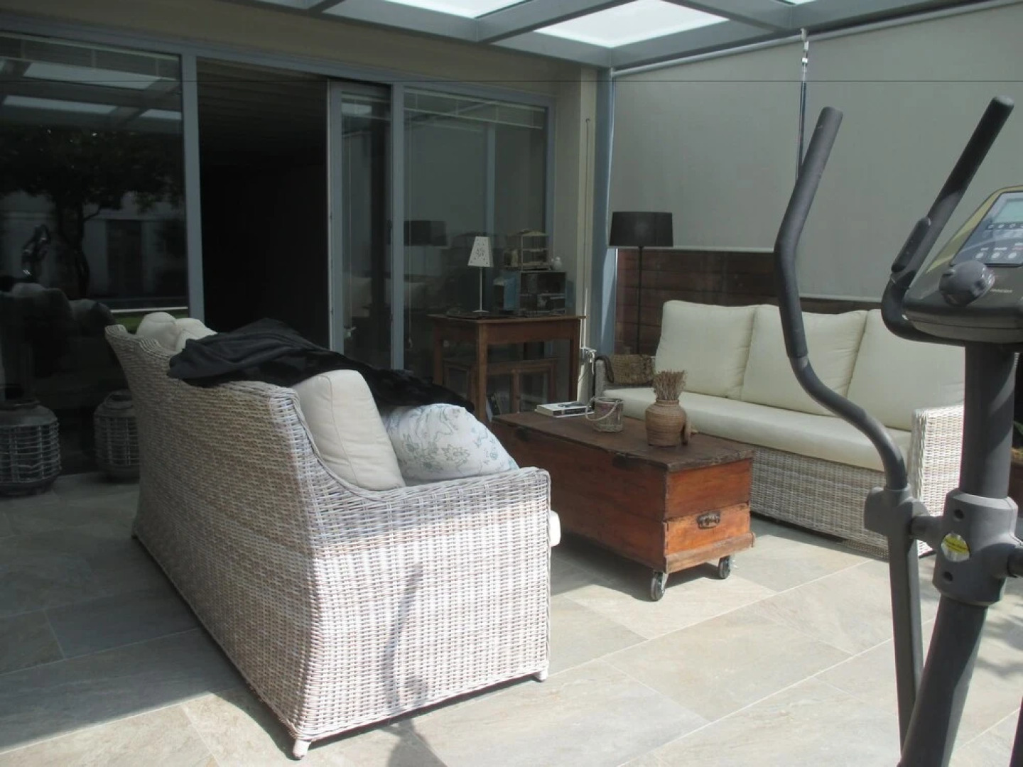 Apartamento Bizcocheros con piscina y jardin