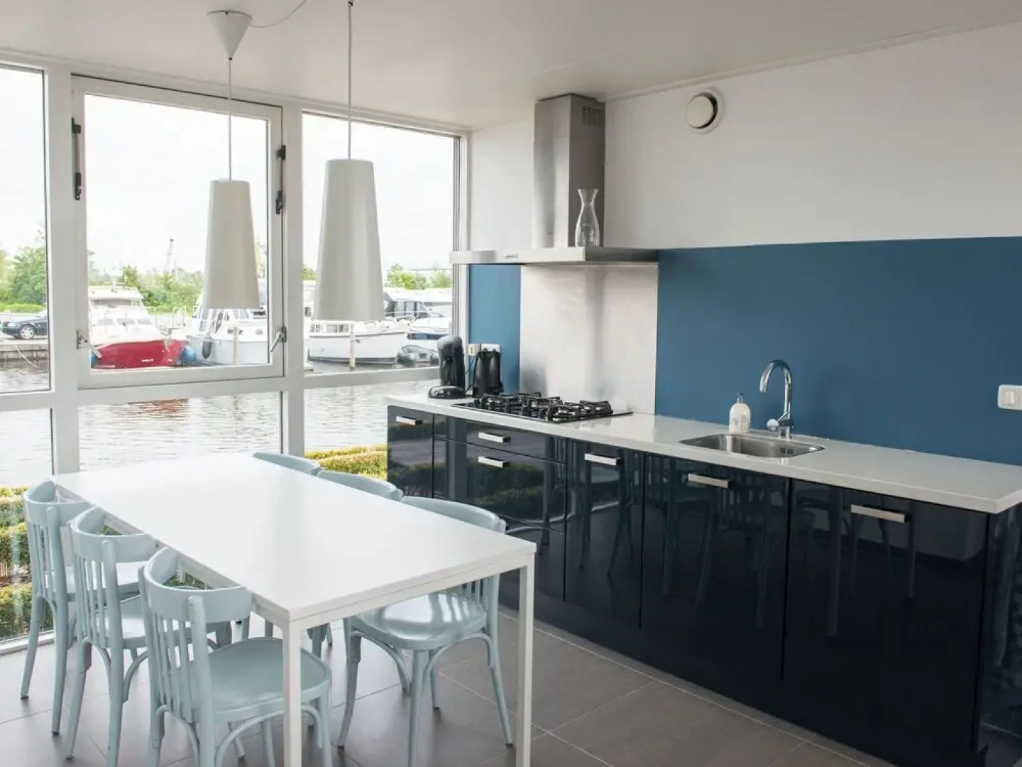 Detached Modern Holiday Home With a Private Jetty in Lemmer