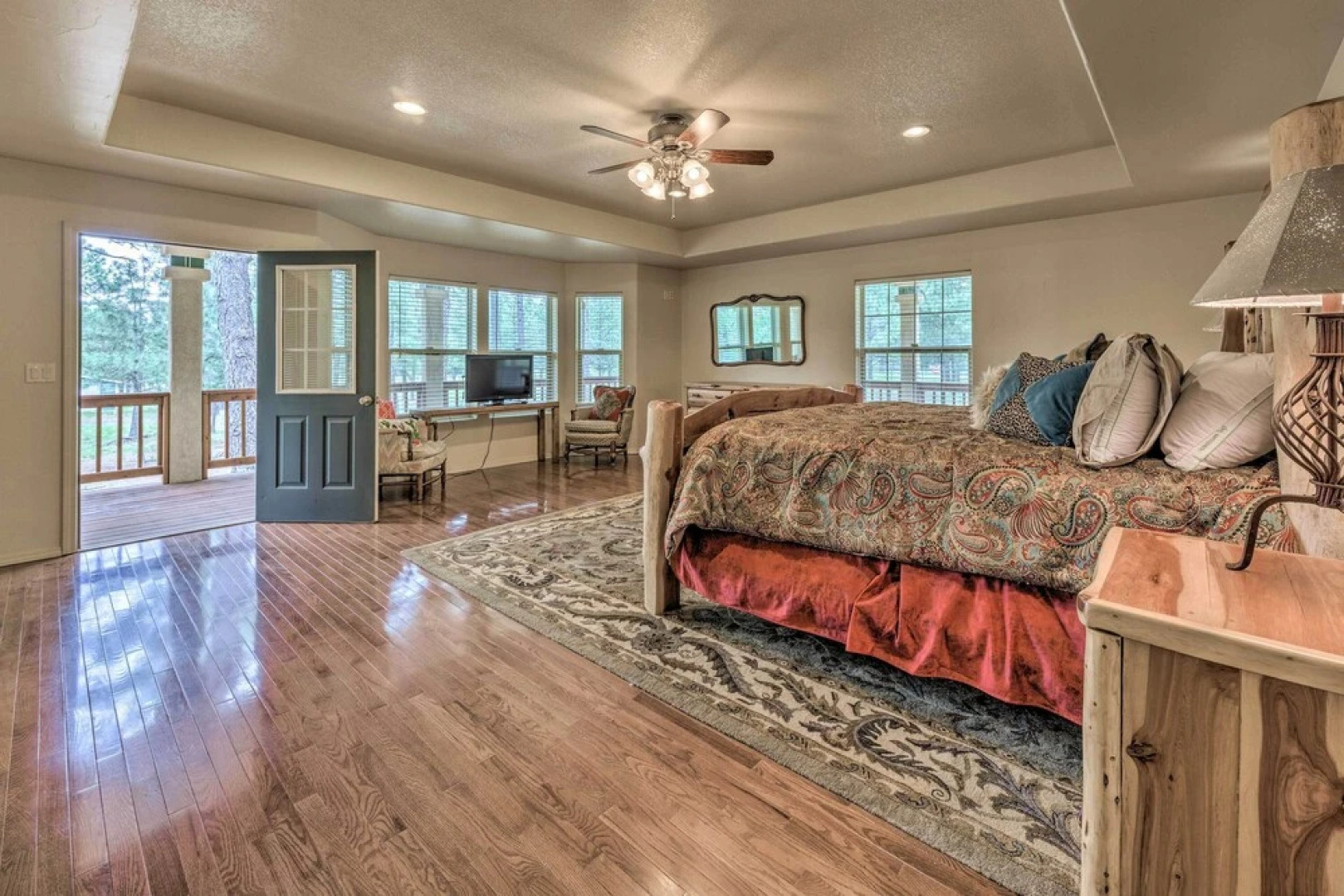 Spacious Ruidoso Retreat on 6 Gated Acres!