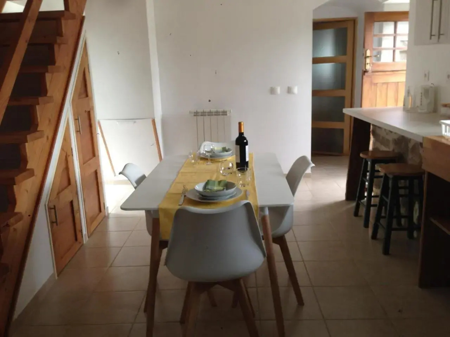 Captivating 2-Bed House with log burner in Kerien