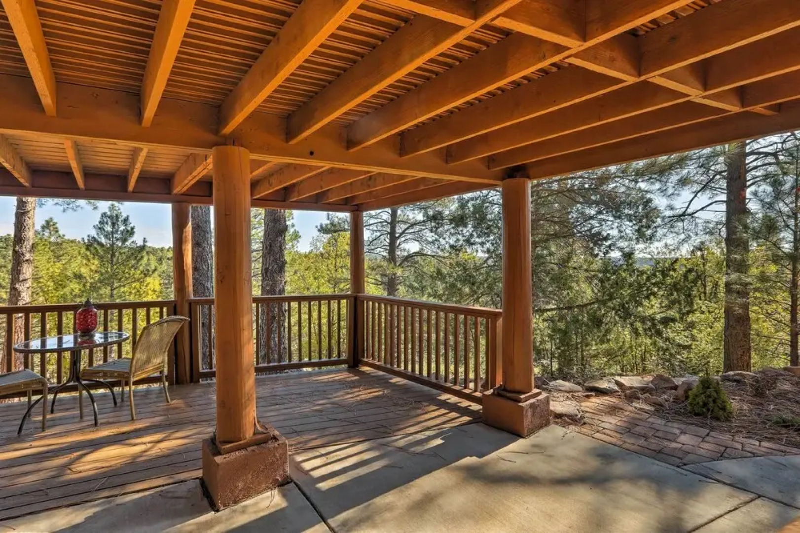 Secluded Flagstaff Apt on 4 Acres with Spacious Deck