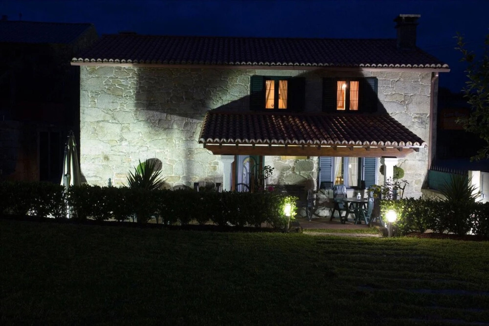 House With 5 Bedrooms in Cuntis, With Wonderful Lake View, Private Poo