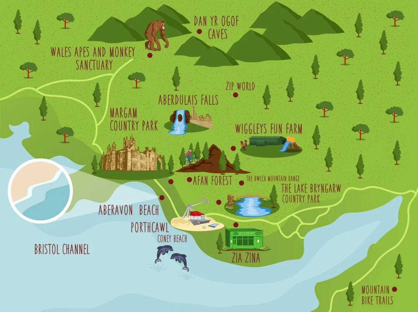 Inviting 2-bed House in Afan Forest Port Talbot