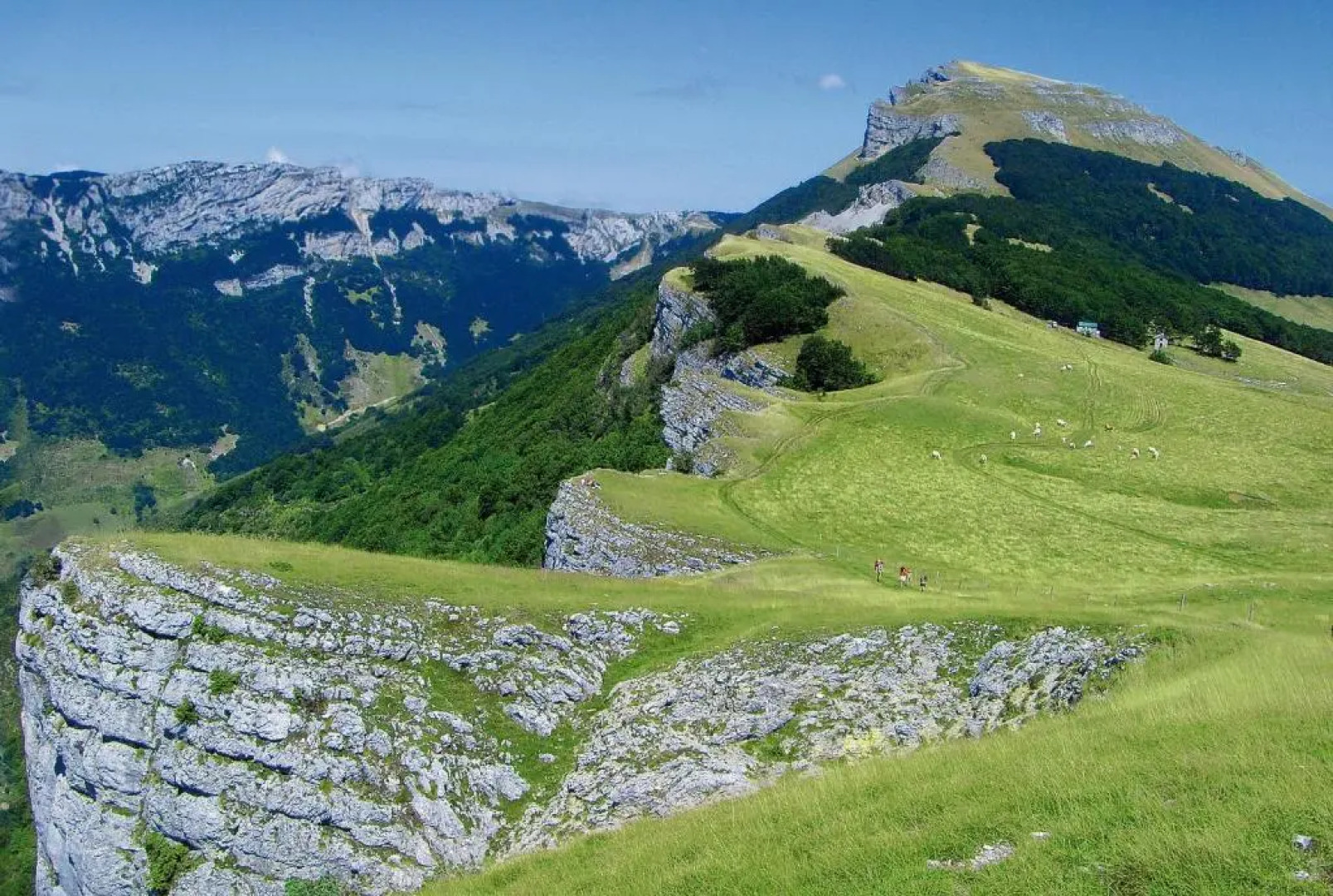 Roulottes au pied du Vercors