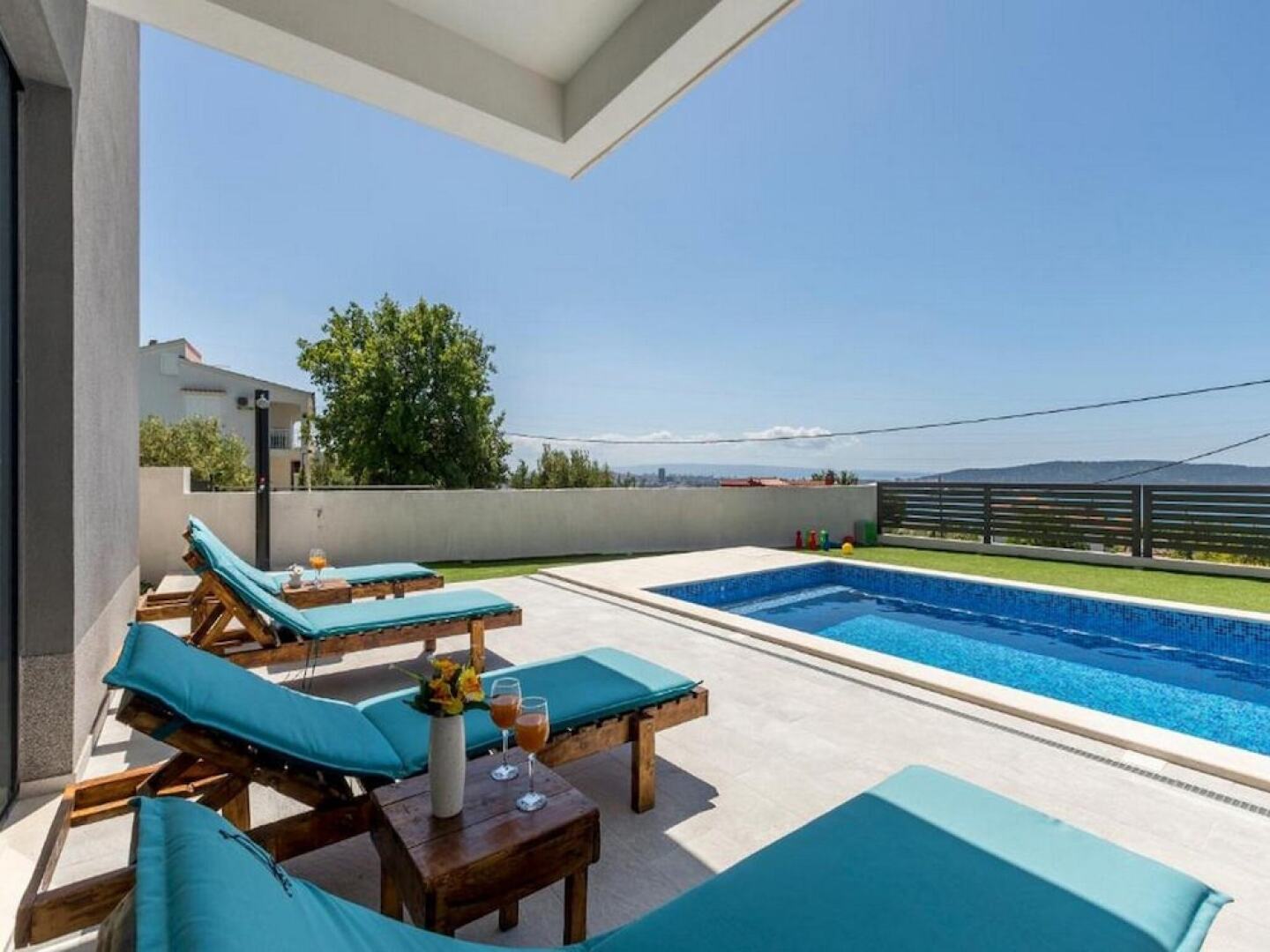 Luxury Villa La Nonna Ana - Entertainment,fitness,pool,sea View