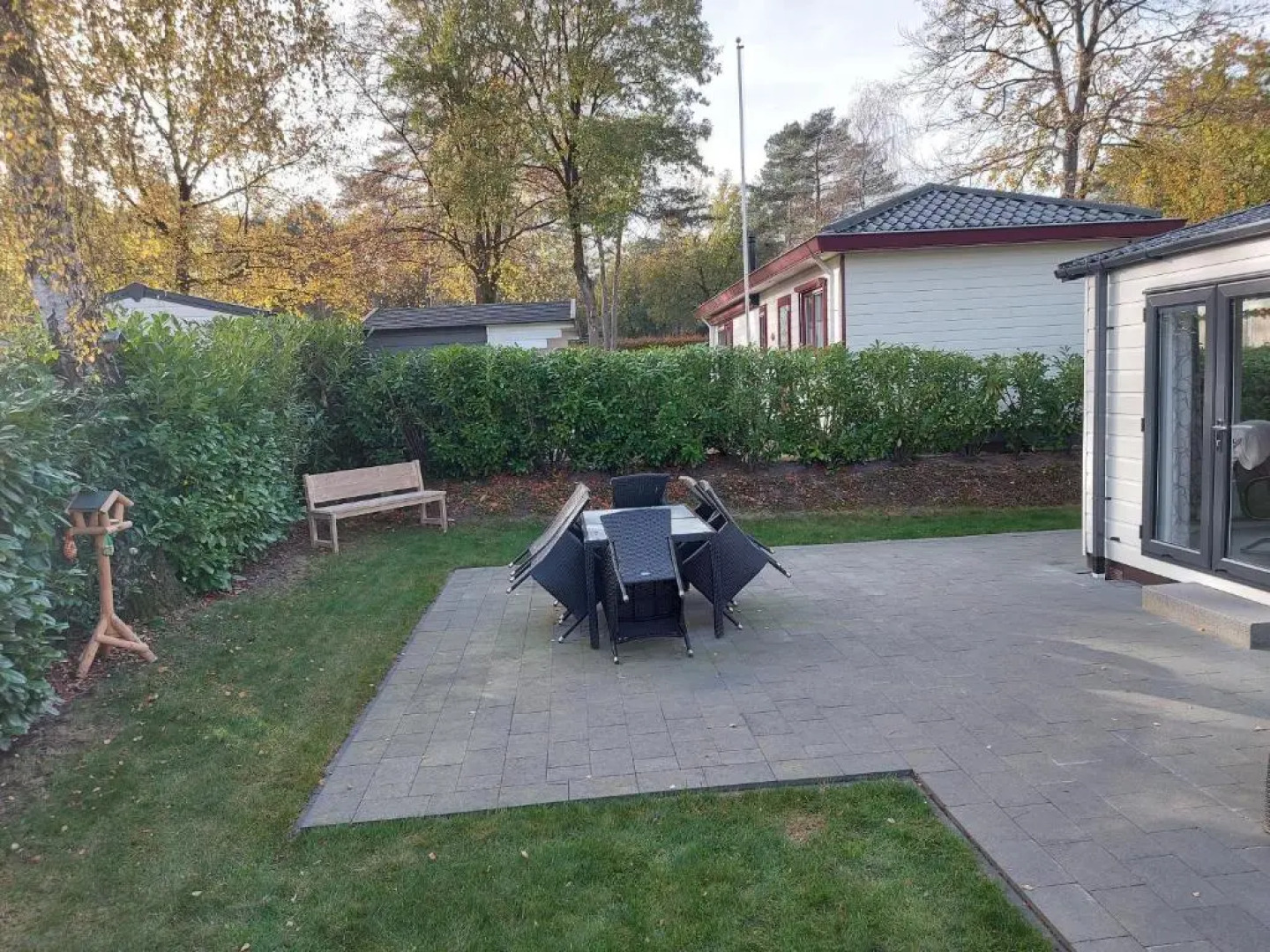 Chalet Wanama. Gelegen op het vakantiepark Het Lierderholt op de veluwe.