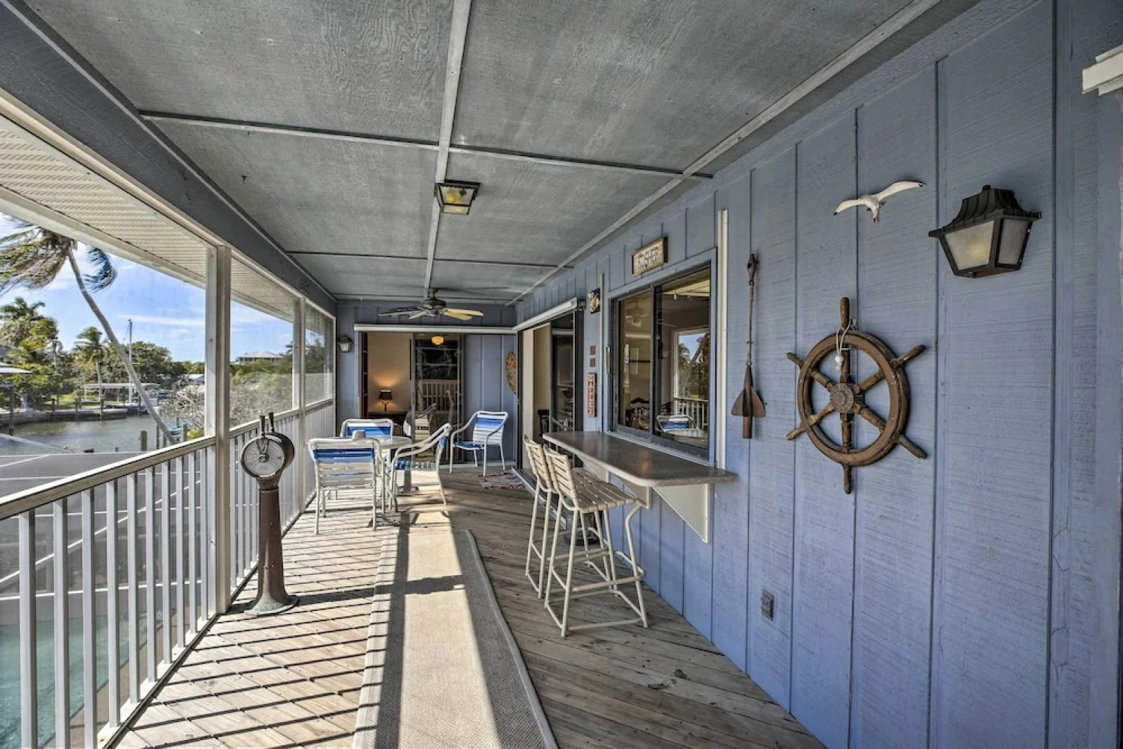 Private Pool & Deck: Canalfront St James City Home