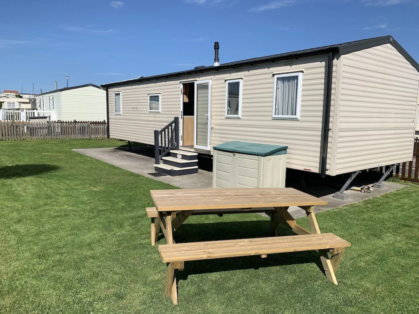 Hoilday Resort Unity, Brean Caravan Hire Ltd Berrow Somerset