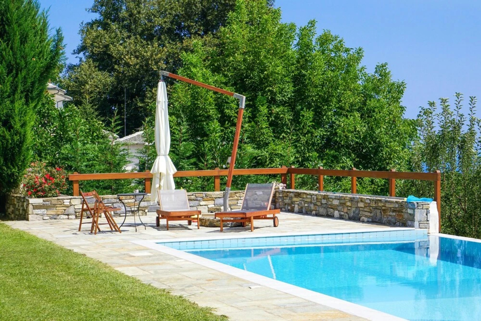 Villa With 5 Bedrooms in , With Wonderful sea View, Private Pool, Encl