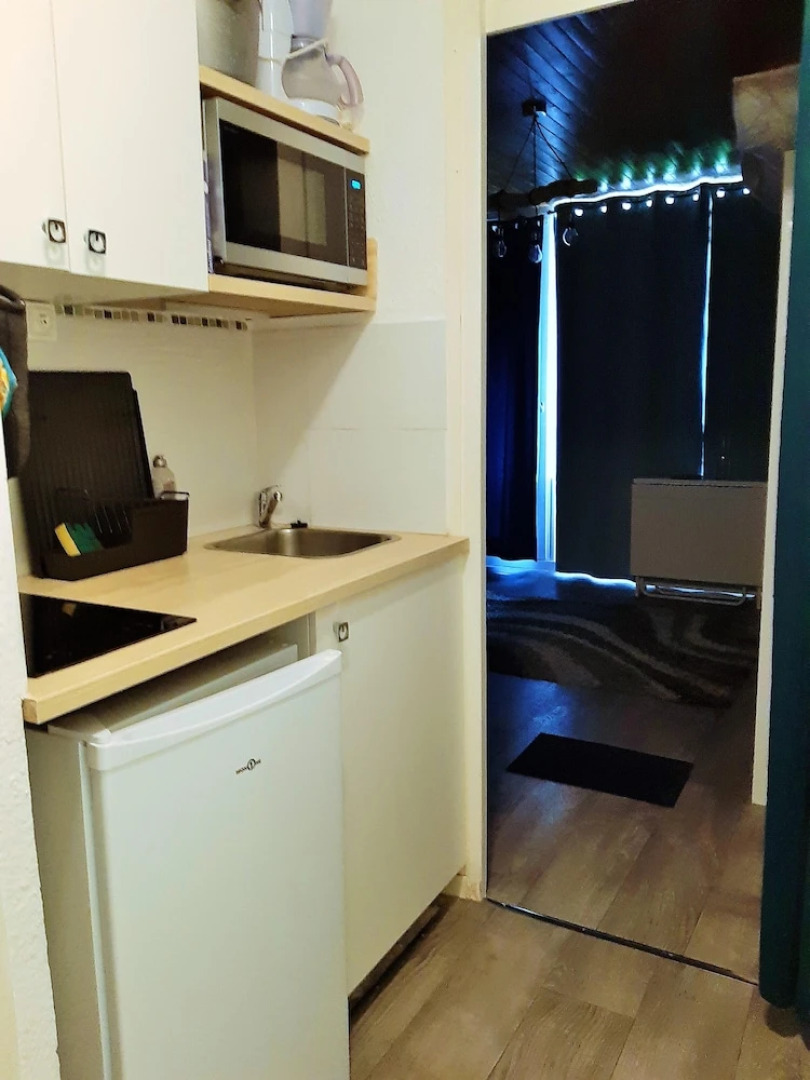 Studio in Chamrousse, with Wonderful Mountain View And Balcony - 100 M From the Slopes