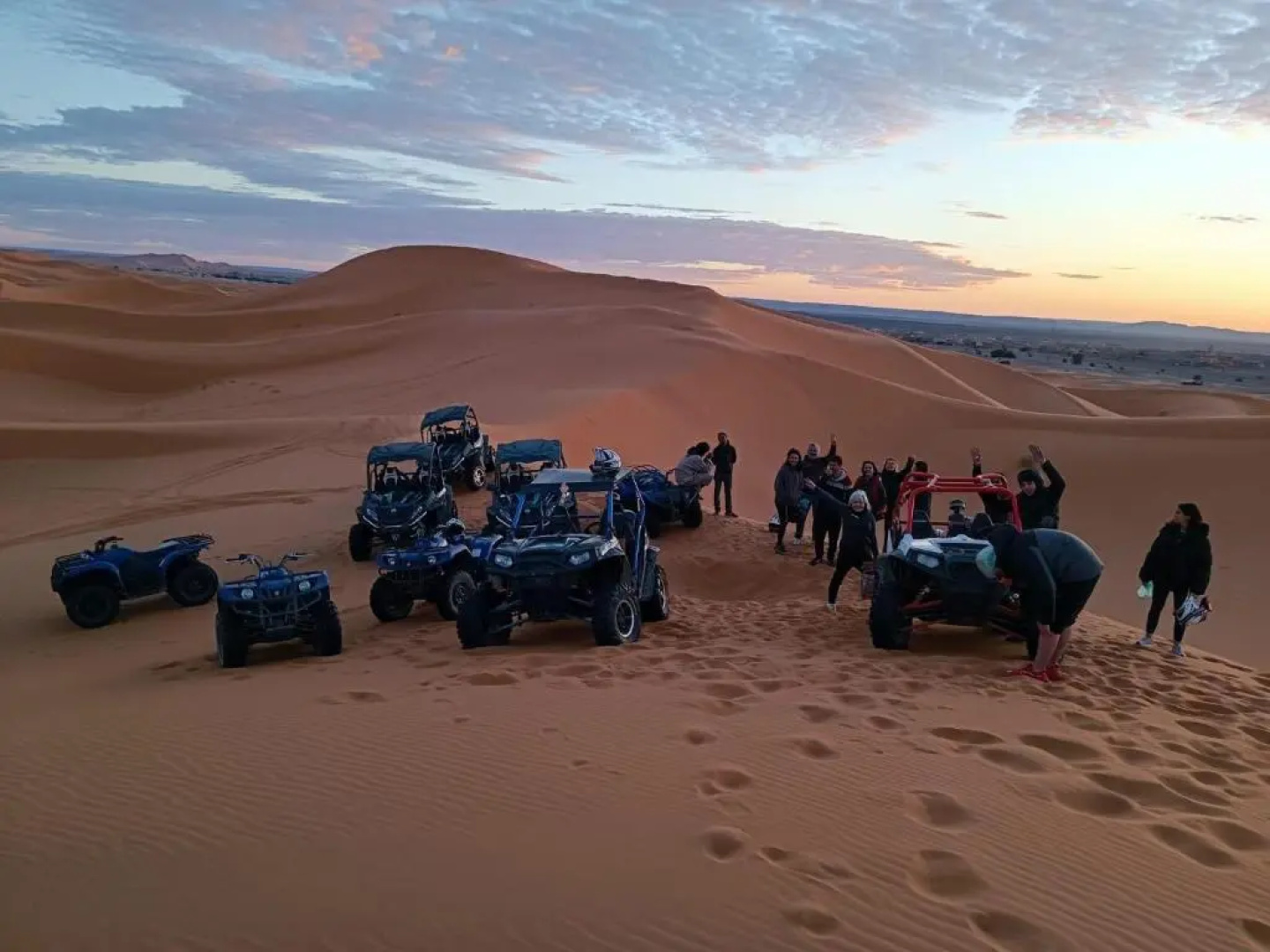 Moda Camp Merzouga - Camel Quad Sunboarding ATV