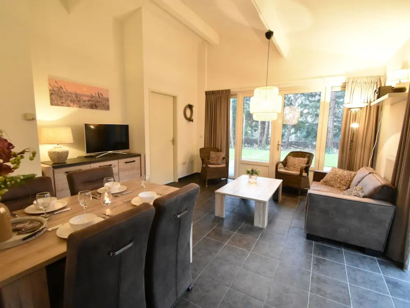 Modern Holiday Home With Nice Garden for 4 People, in Putten, the Veluwe