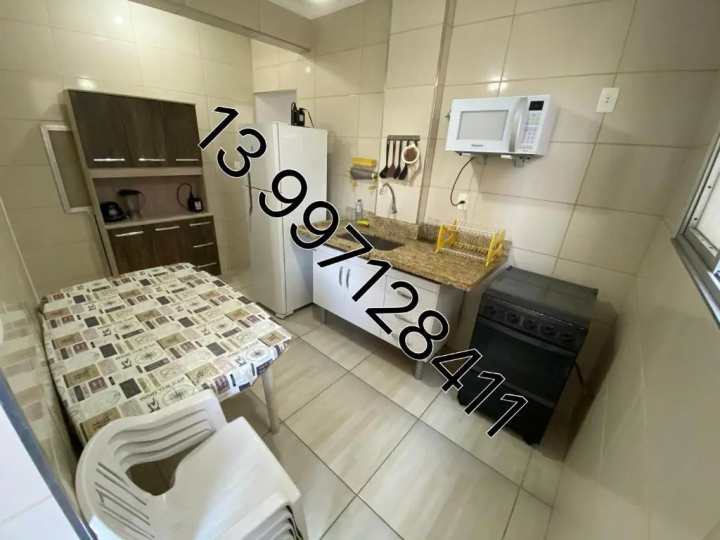 Pé na areia Canto do forte II