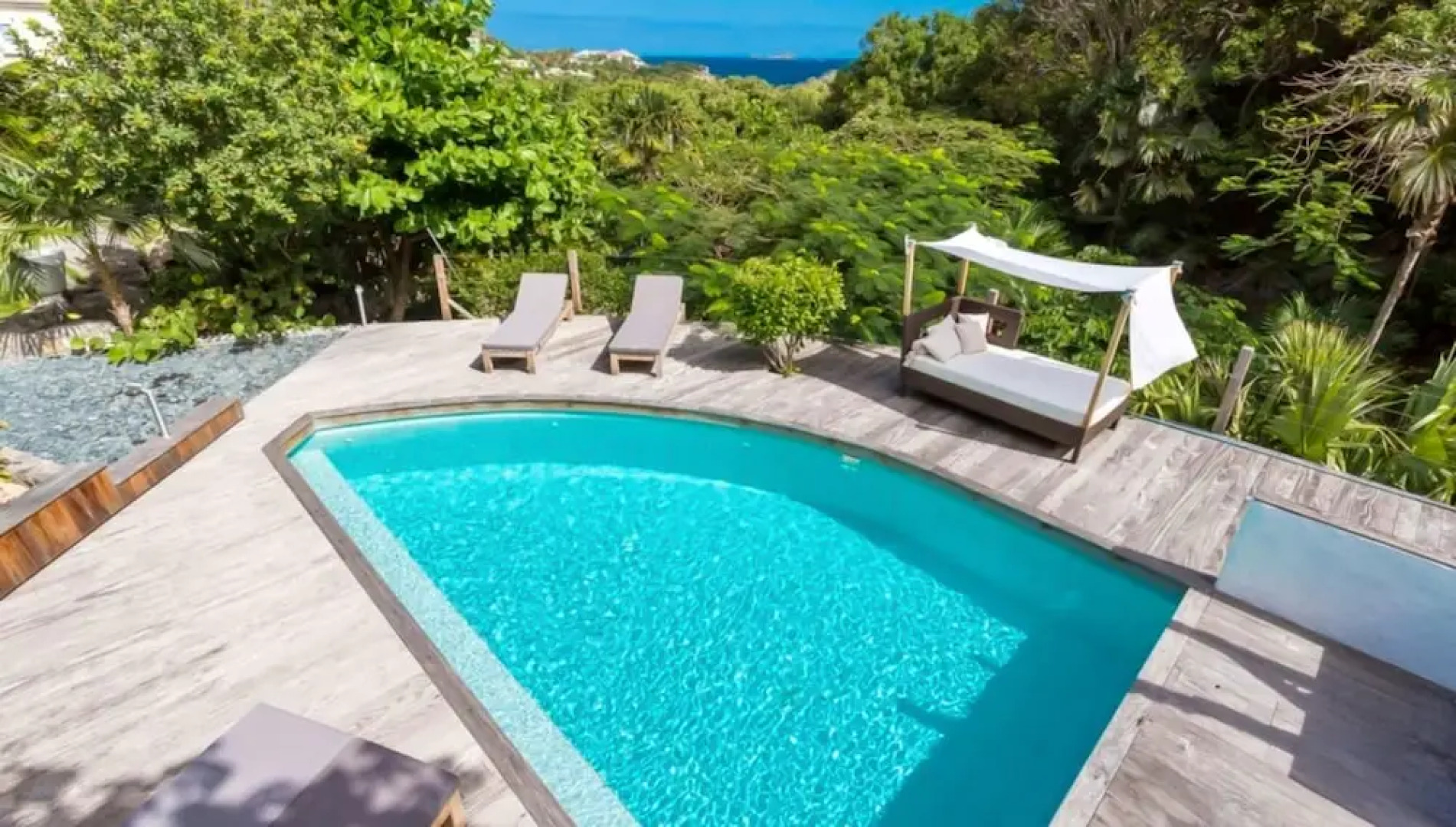 Villa With 4 Bedrooms in Gustavia, With Wonderful sea View, Private Po