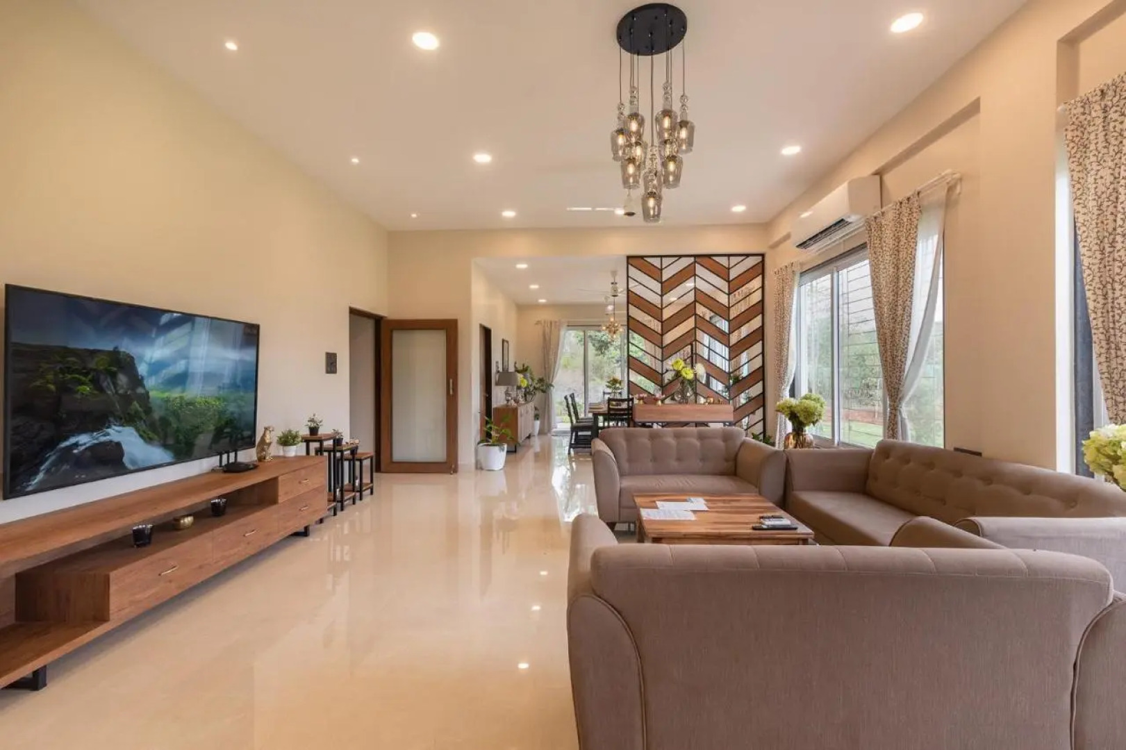 SaffronStays Midori, Kolad - private pool villa near river rafting camp