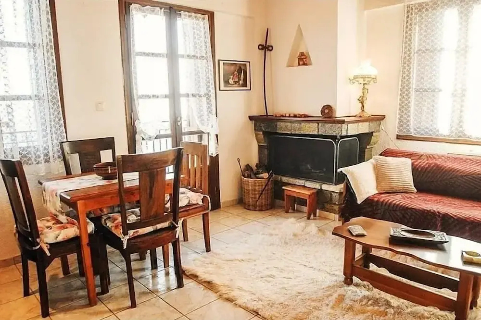 Traditional Charming Stone Chalet