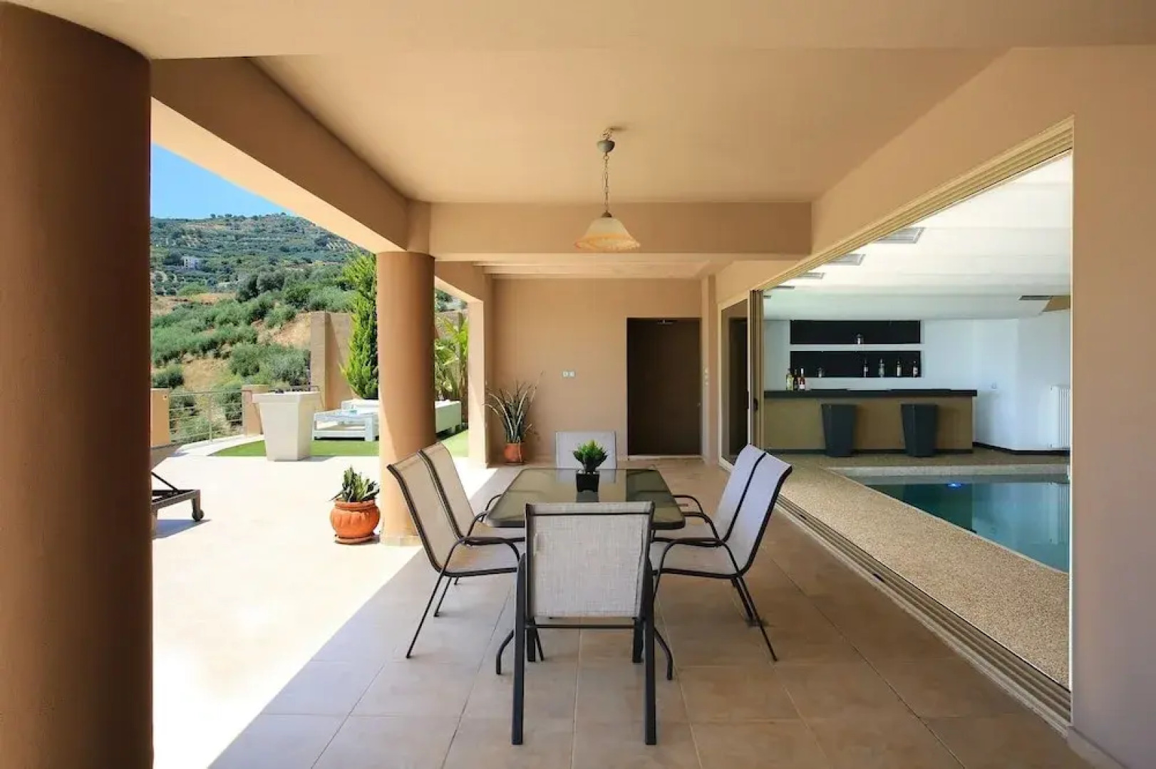 Villa Yiorgos Heated Pool Seaview