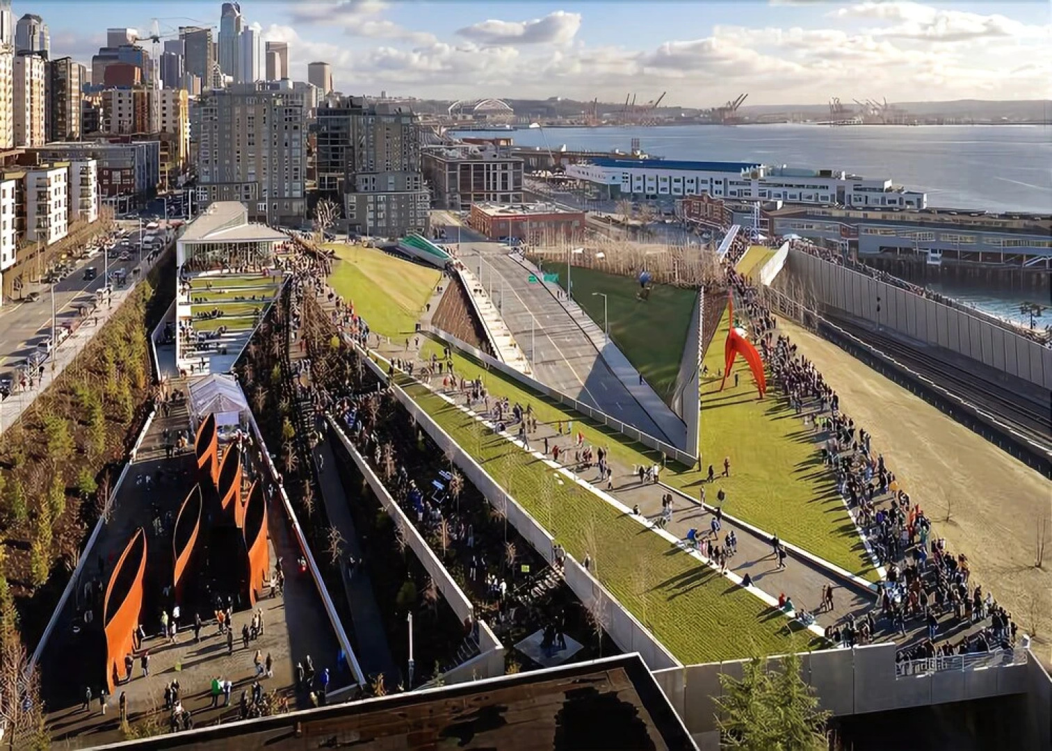 Harbor Steps Sound View Suite - Two Bedroom Apartment with Balcony