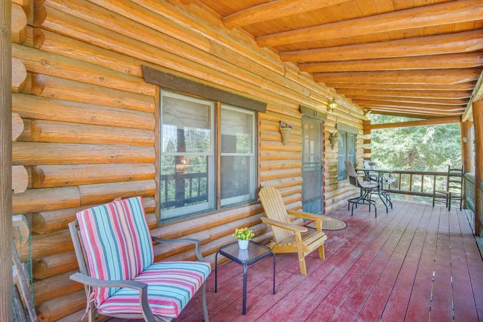 Crestline Area Vacation Rental Cabin w/ Decks!