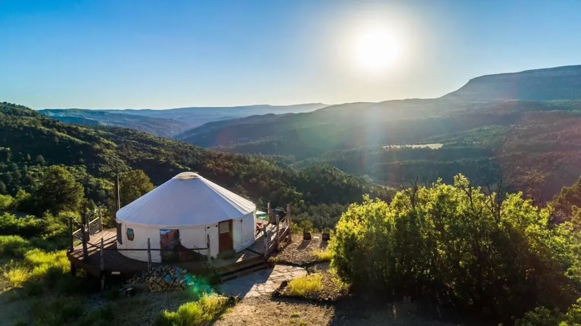 Zion Backcountry Yurt - Campsite
