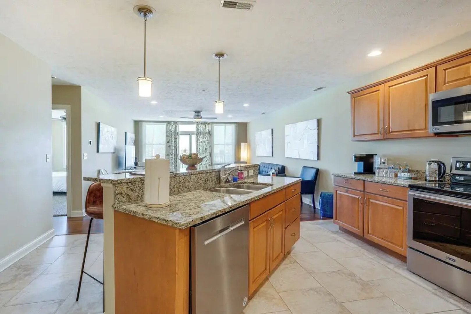 Downtown St Joseph Condo w/ Balcony & Harbor View