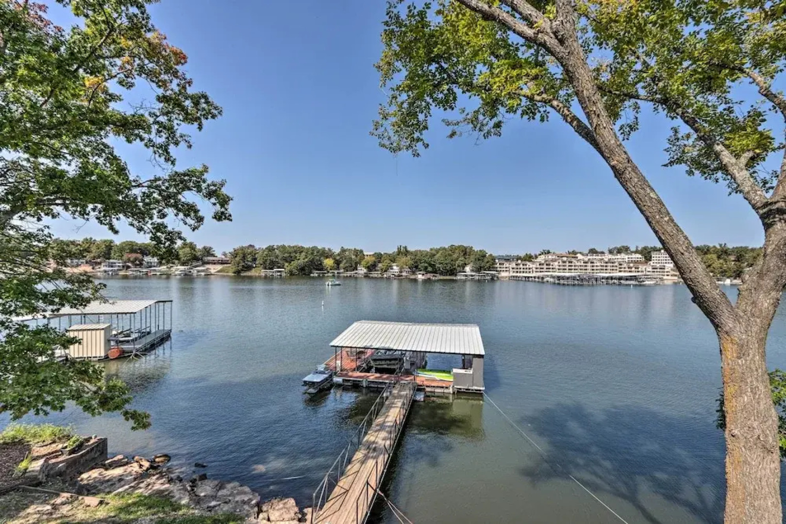Private Boat Dock & Deck: Lakefront Home!