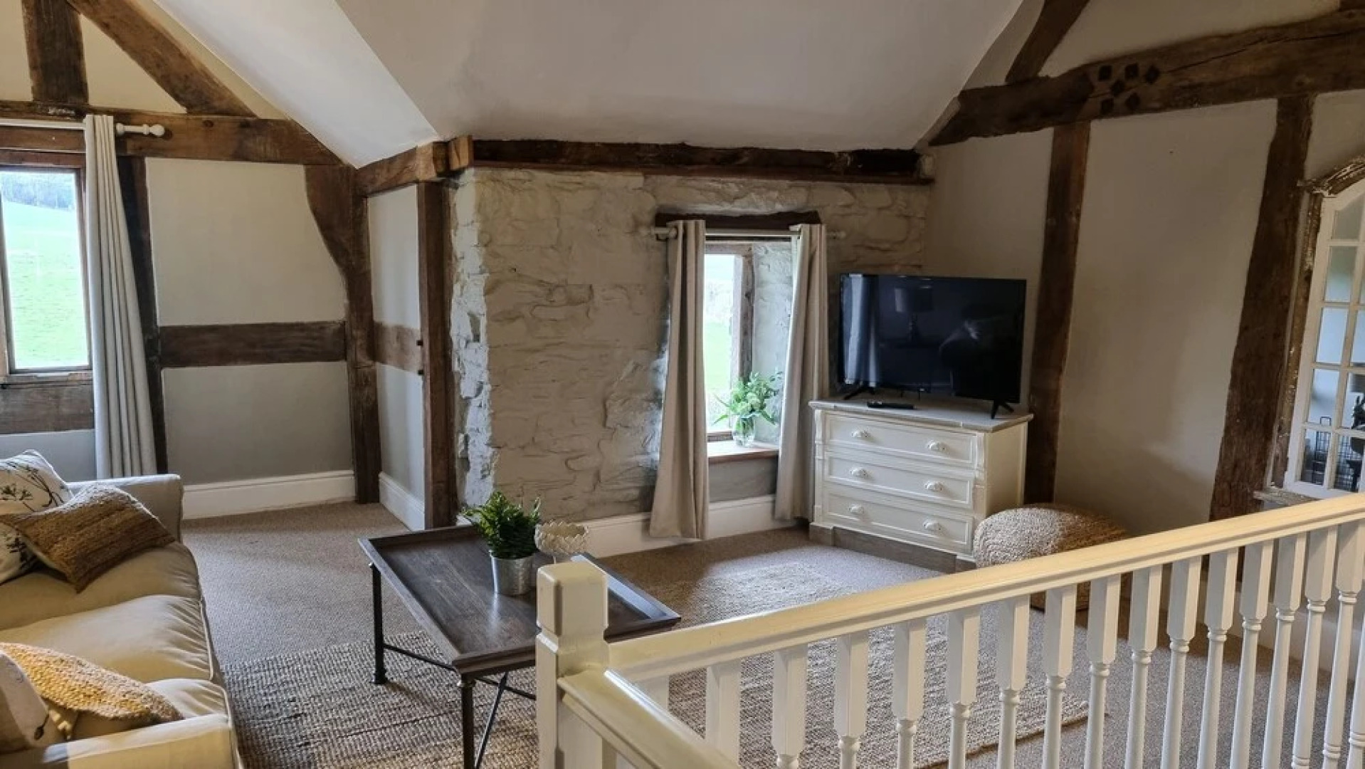 The Threshing Barn at Penrhos Court