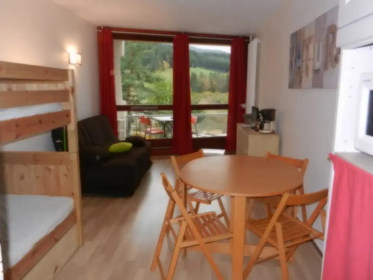 Studio in Villard-de-lans, With Wonderful Mountain View, Balcony and W