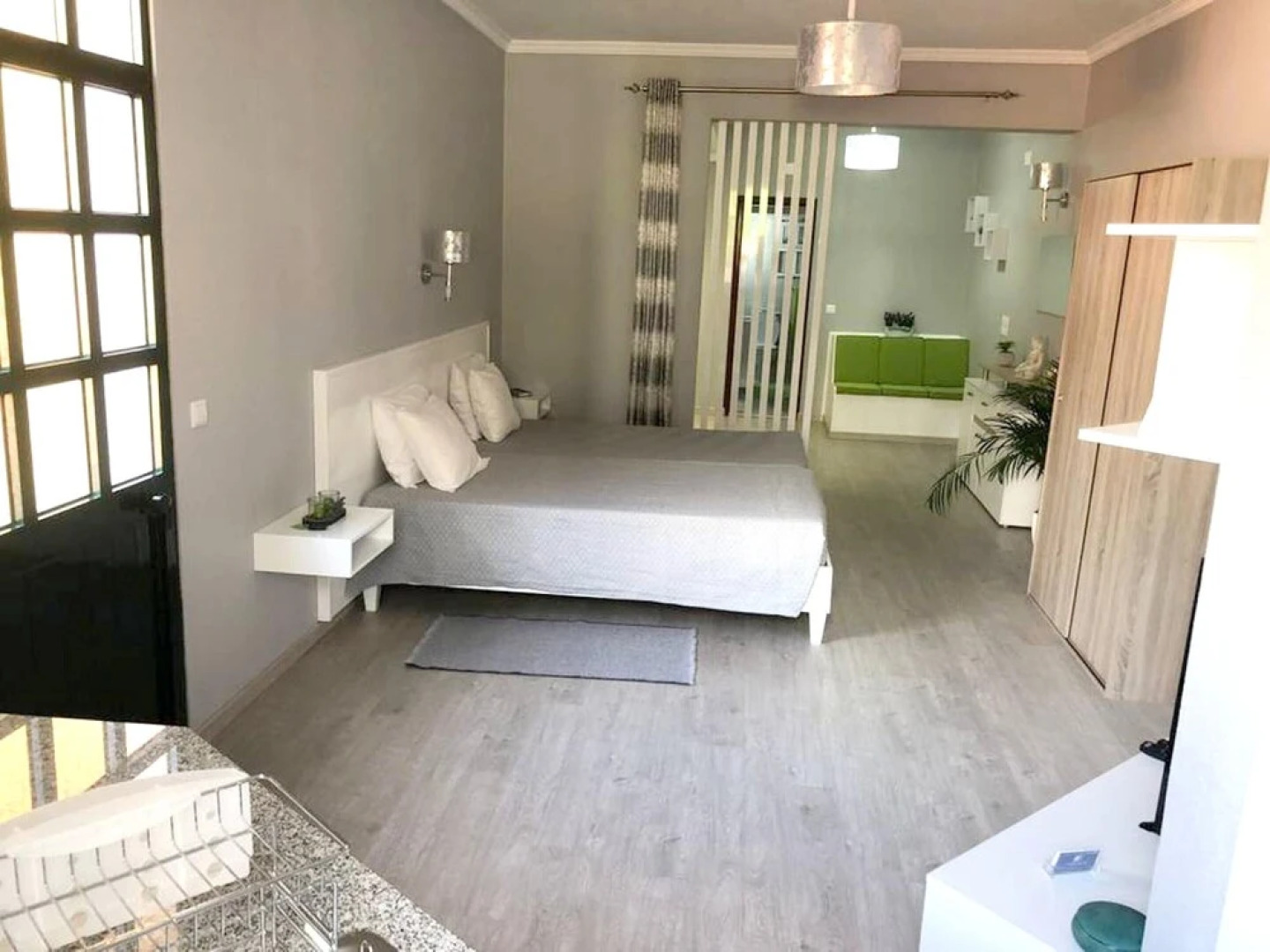 Apartment With 2 Bedrooms in Lombo Do Doutor, With Wonderful sea View, Private Pool, Enclosed Garden