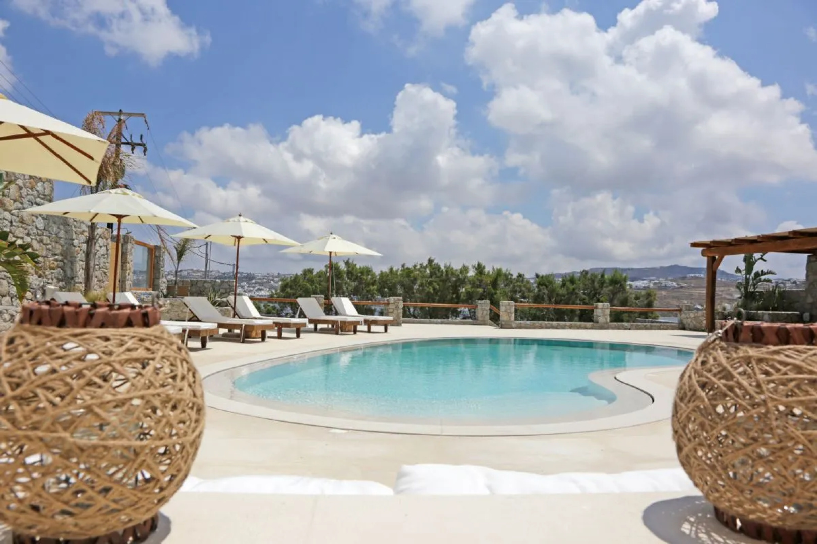 Villa Veneta at Ornos Sea View