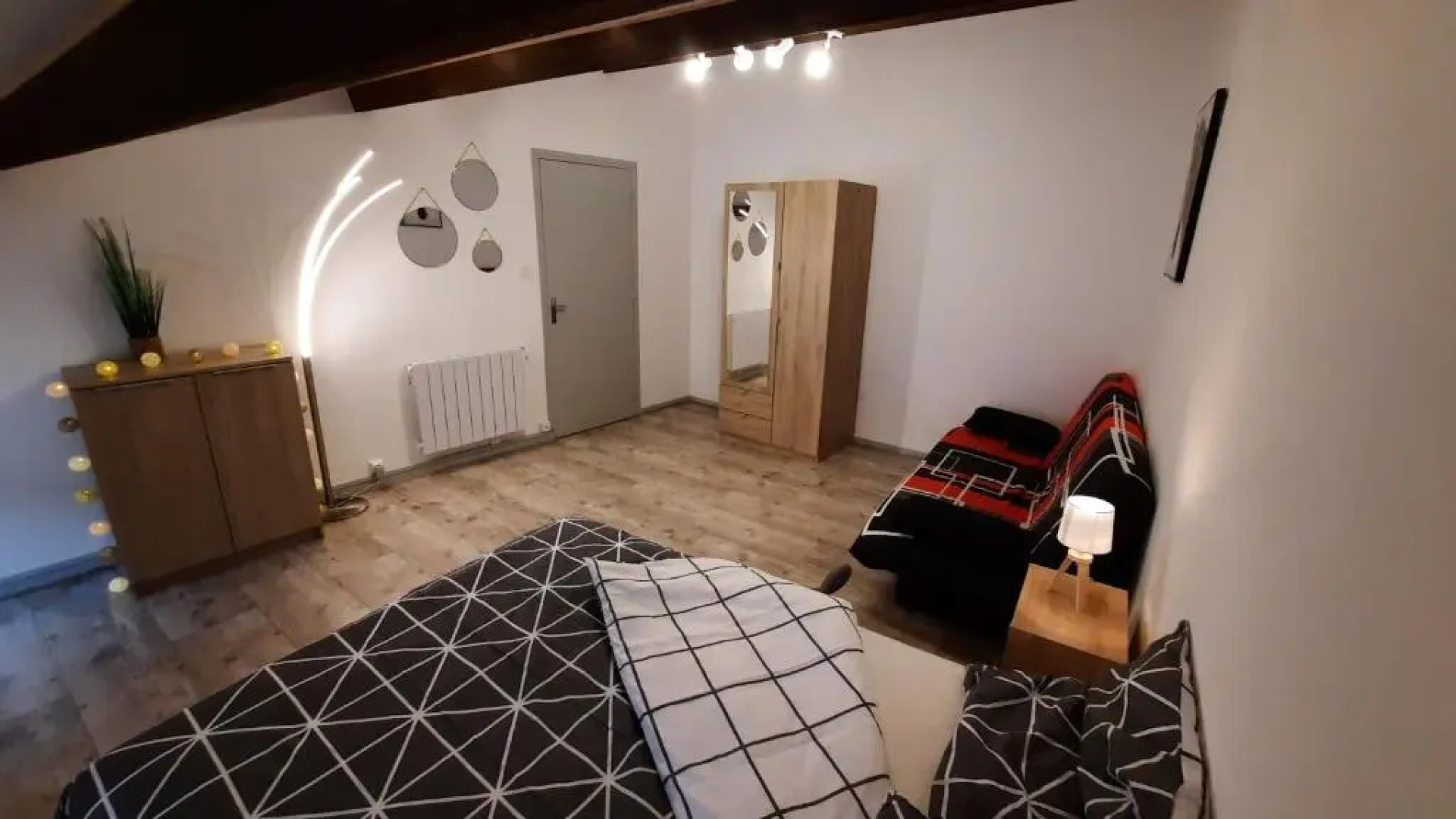 Suite 3 Pieces Chambre+Cuisine+Sdb Centre Ville