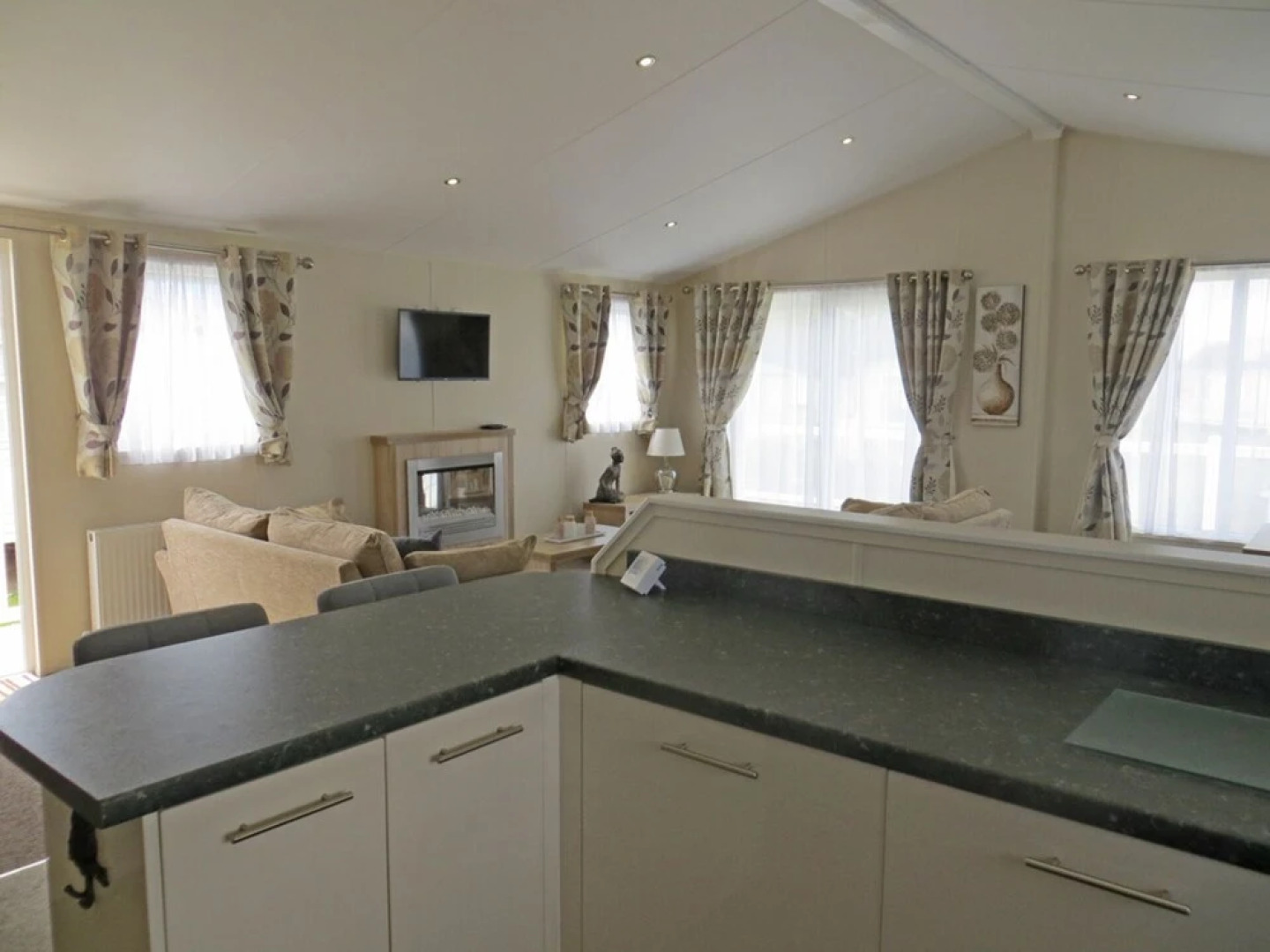 Lodge Hill. Lodge on Holiday Park