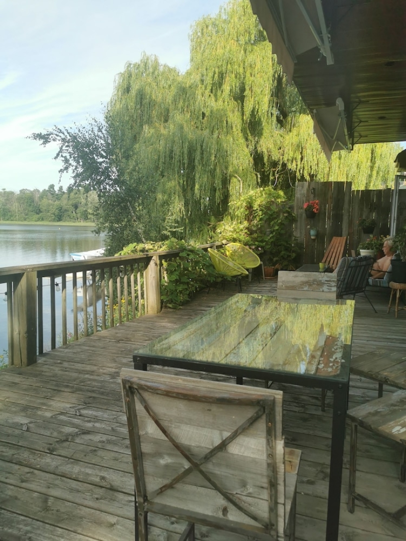 Chalet Chaleureux Sur Le Bord De L'eau Naviguable