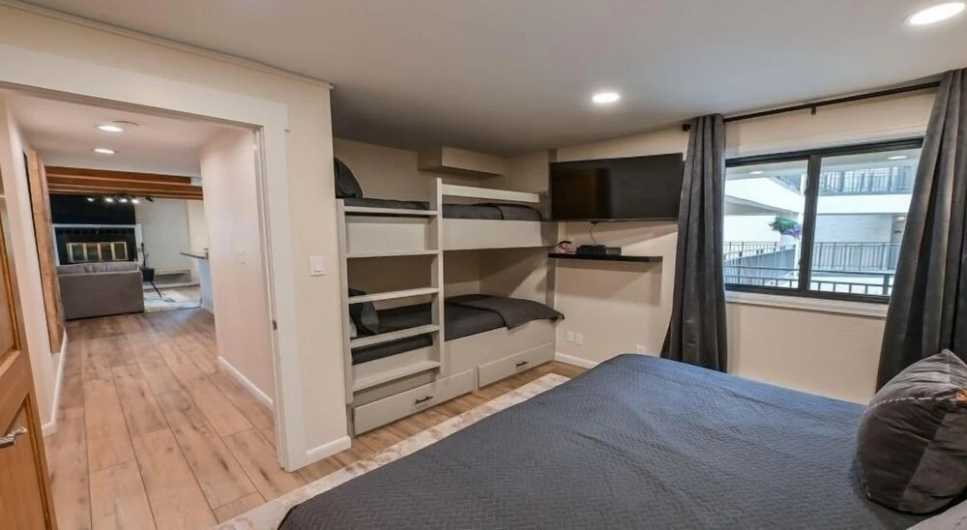 2 Br  With Huge, Sectional Couch 2 Bedroom Condo - No Cleaning Fee! by RedAwning