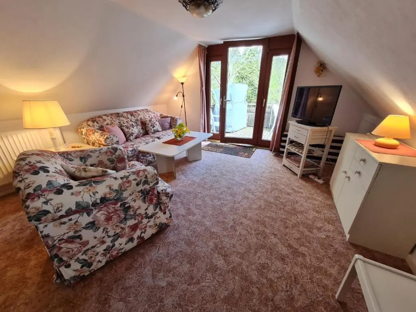 Ferienhaus Ebbe und Flut, Balkon-Whg