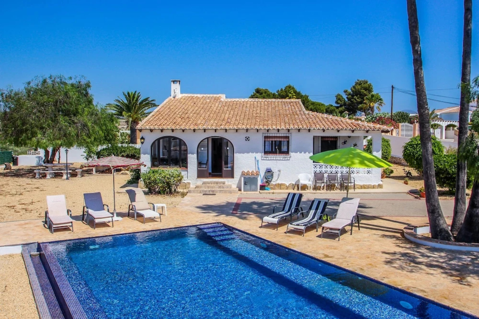 Canto De Hada - well furnished villa with panoramic views in Moraira