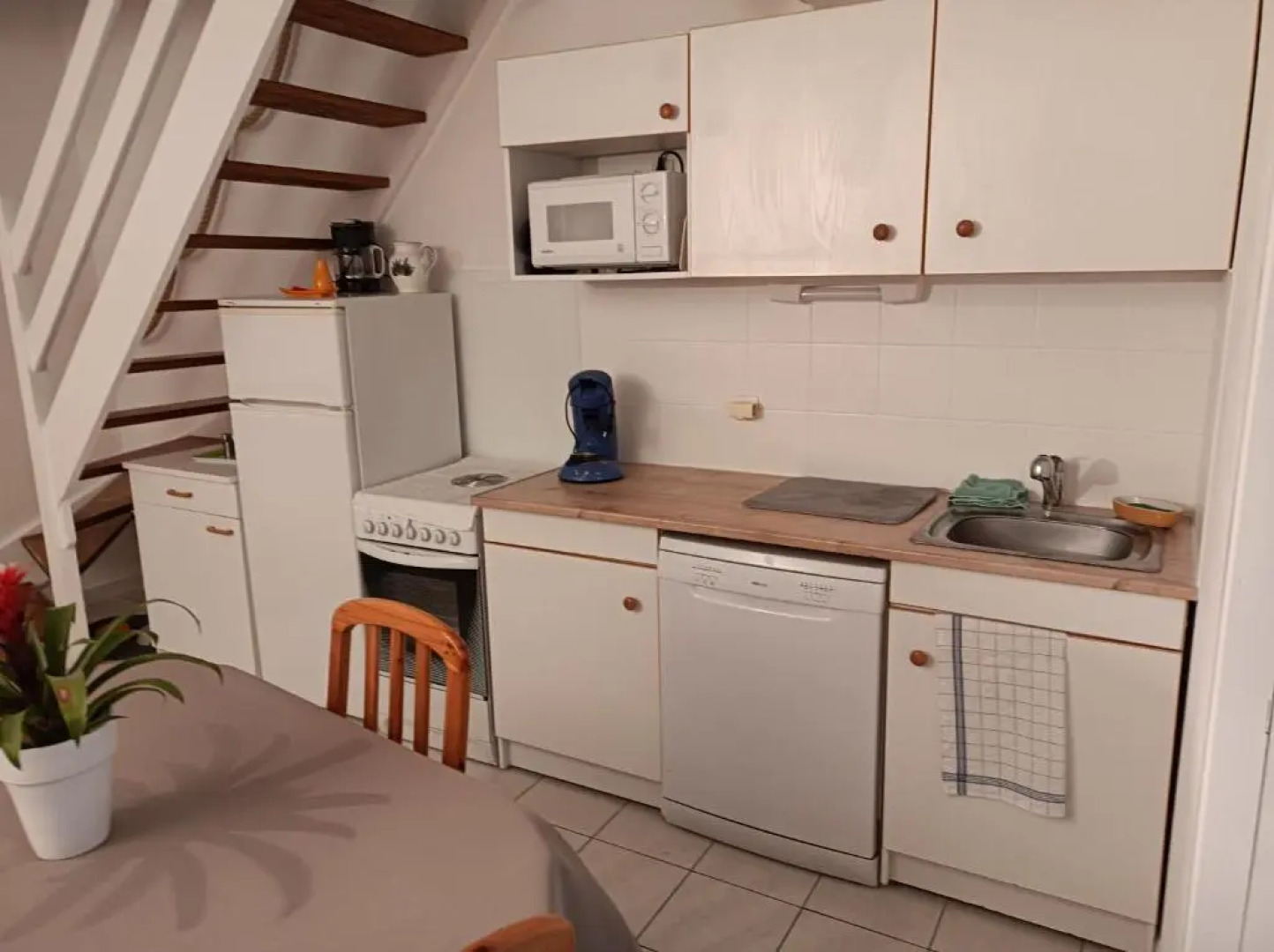 Maison bord de mer en résidence avec piscine