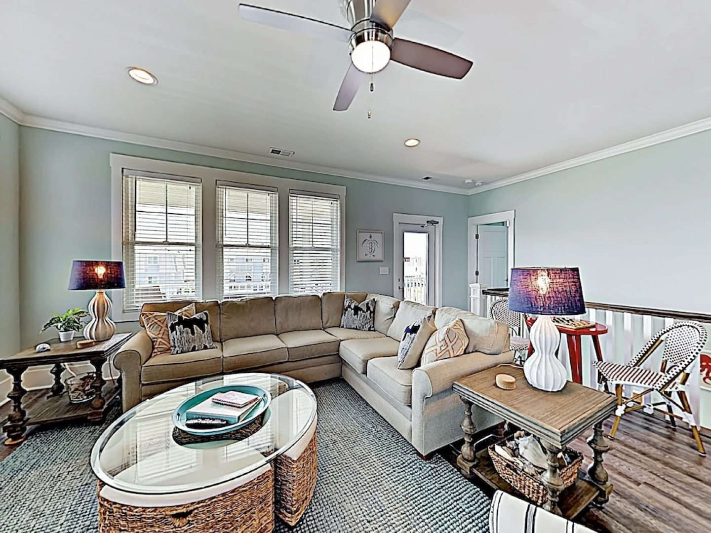 Chic Coastal W/ Pool, Ocean Views, Near Beach 4 Bedroom Home