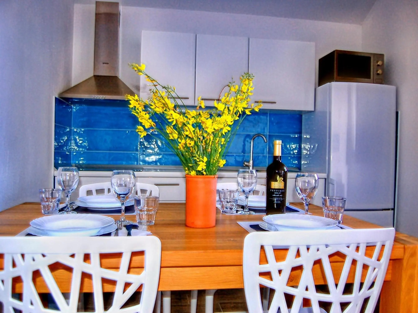 Nice apartment with roofed terrace , 100 m distant from the sea !