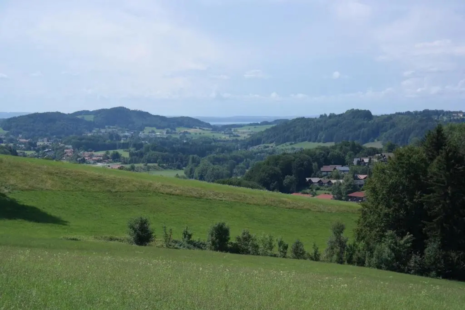 Haus mit Bergblick
