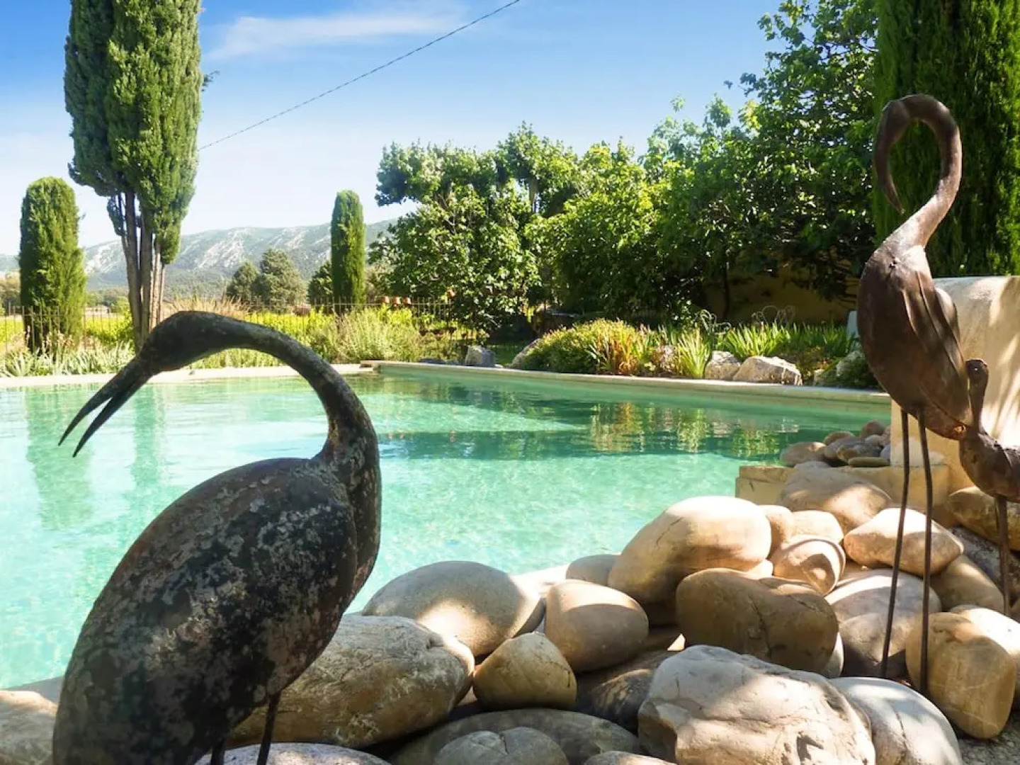 Apartment With 2 Bedrooms in Oppède, With Wonderful Mountain View, Poo