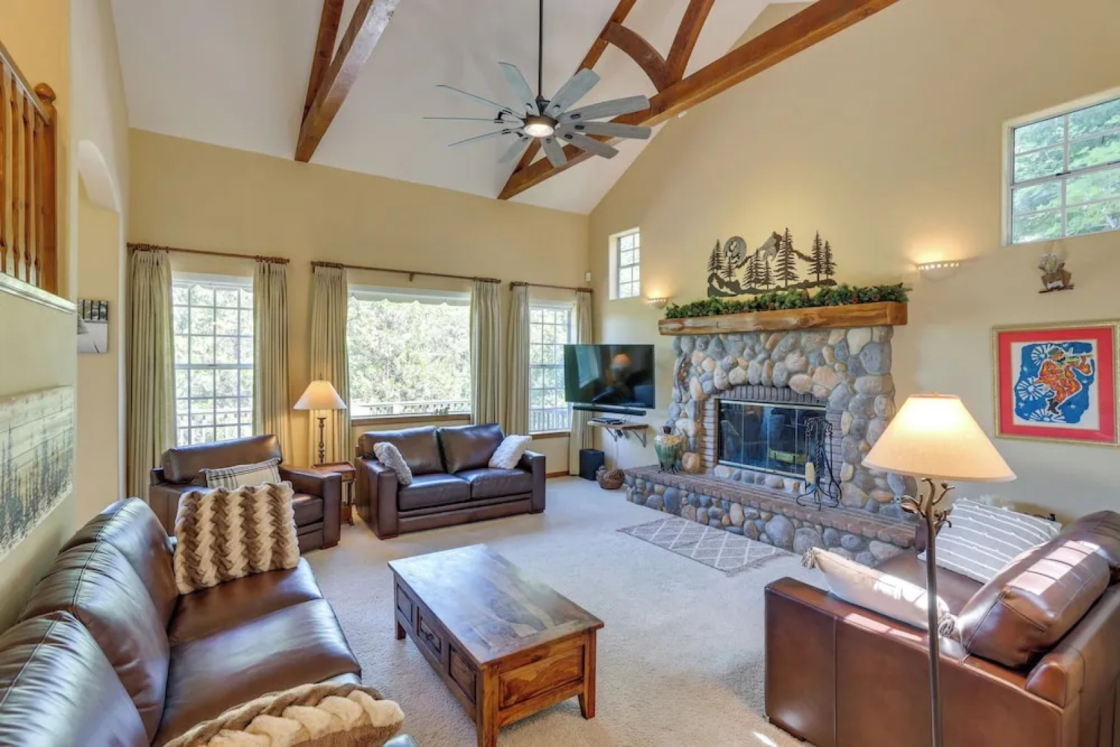 Luxe Lake Arrowhead Home w/ Deck, 3 Mi to Village!