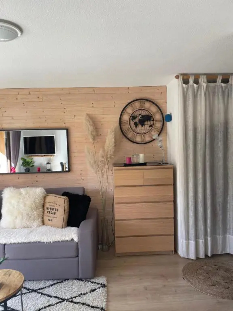 Studio Turquoise quartier Grattague vue MontBlanc