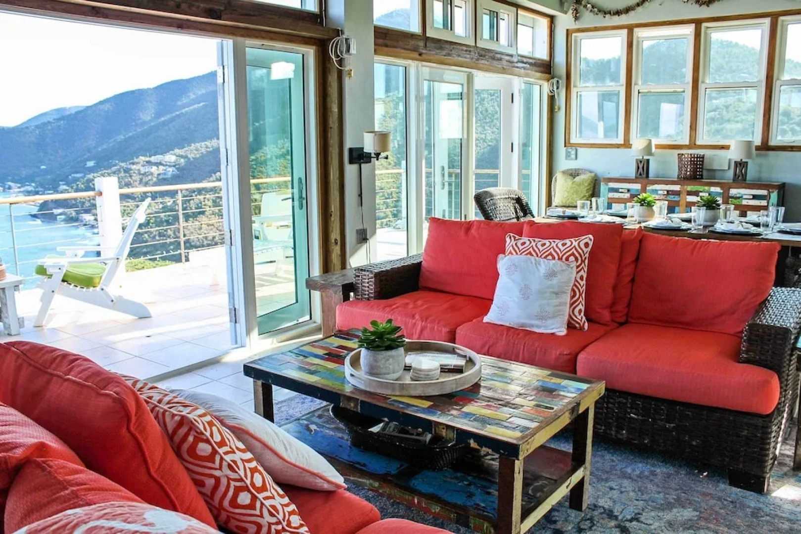 'tortola Adventure' Private Villa: Ocean-view Pool