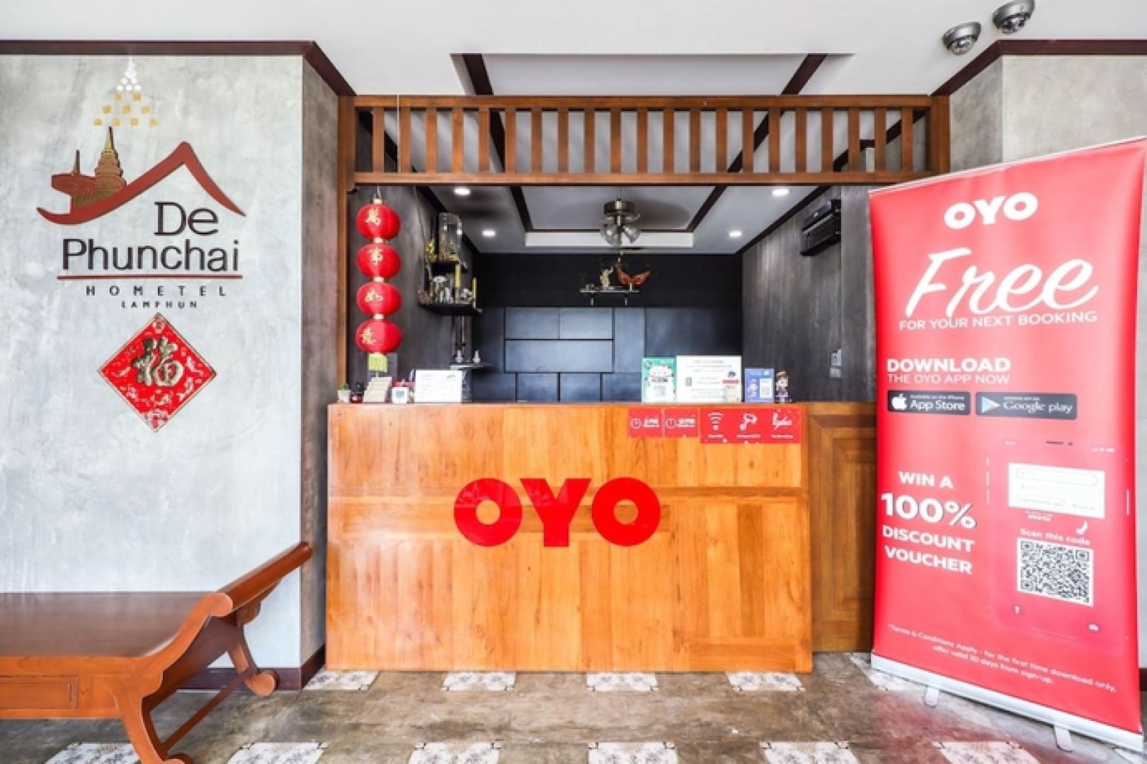 Oyo 360 de Phunchai Hometel,Lamphun